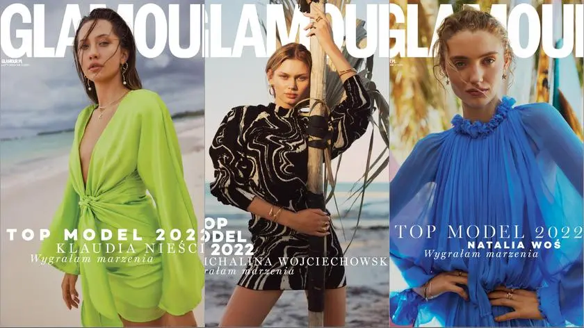 Top Model: Klaudia, Michalina, Natalia na okładkach Glamour