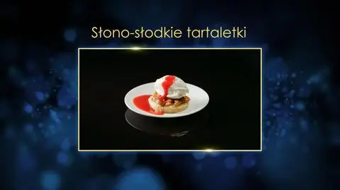 Klaudia i Jacek: SŁONO-SŁODKIE TARTALETKI, czyli tartaletki z kajmakiem, mascarpone i sosem truskawkowym