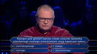 Milionerzy PRZED EMISJĄ W TV: Pytanie dla grzybiarzy przysporzy Rafałowi problemu?