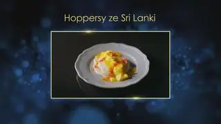 Diana i Dawid: Hoppersy ze Sri Lanki, czyli naleśniki z mąki ryżowej na mleczku kokosowym z pulpą z mango