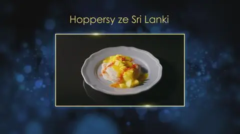 Diana i Dawid: Hoppersy ze Sri Lanki, czyli naleśniki z mąki ryżowej na mleczku kokosowym z pulpą z mango