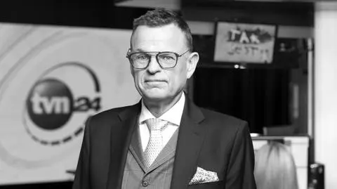 Andrzej Morozowski w TVN24. 