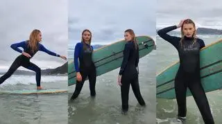 Top Model: Michalina i Natalia zwyciężczyniami zadania surferskiego!