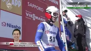 Puchar Świata w Sapporo: Kamil Stoch w 1. serii