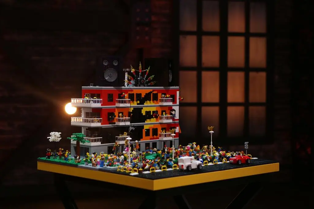 Lego Masters: odcinek 1, zadanie 1 - Kacper i Maciek