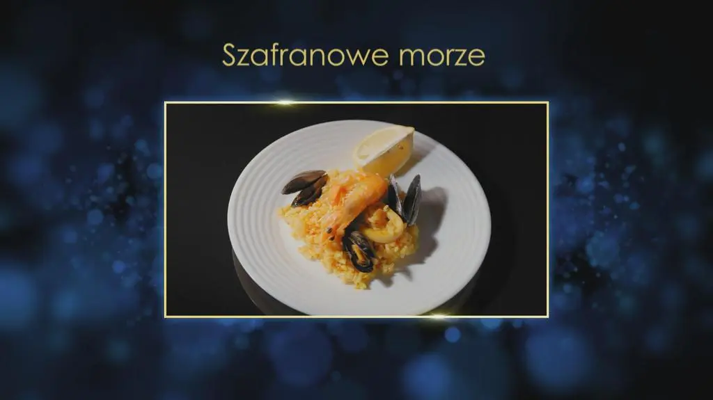SZAFRANOWE MORZE, czyli paella z owocami morza