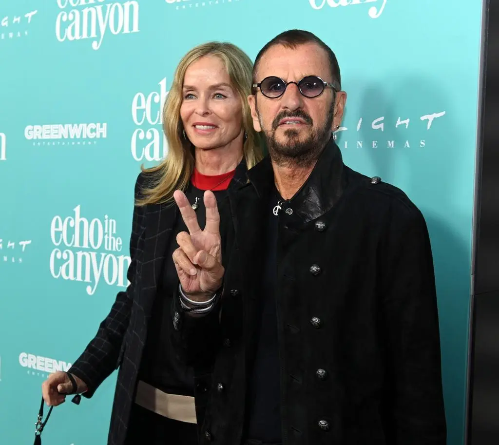 Barbara Bach z Ringo Starrem (mężem), 2019 rok