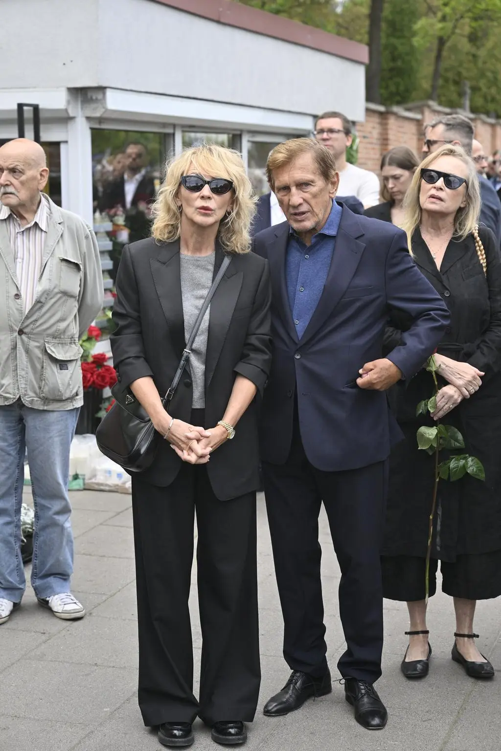 Beata Ścibakówna i Jan Englert