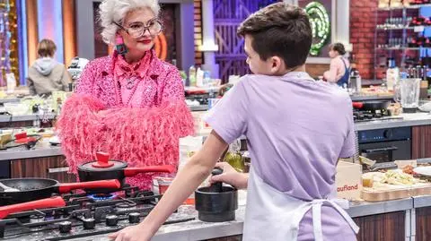 MasterChef Junior: Bartek zjadł składniki. Wyczaruje coś w kuchni?