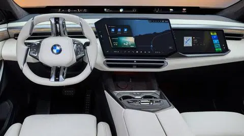 BMW iX5 2027 wnętrze