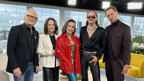 Andrzej Seweryn, Anna Mucha i Michał Szpak w Dzień Dobry TVN