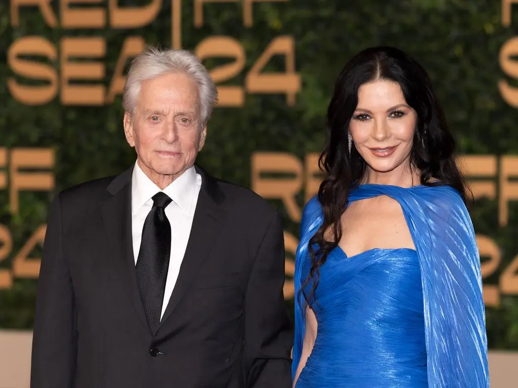Catherine Zeta-Jones i Michael Douglas
