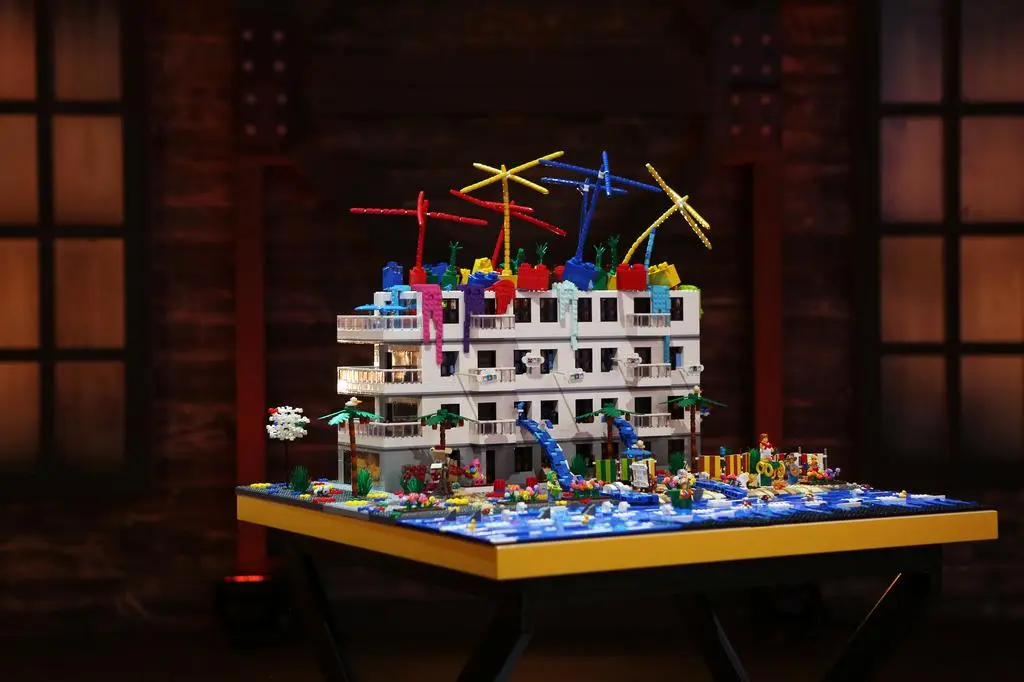 Lego Masters: odcinek 1, zadanie 1 - Ola i Szymon