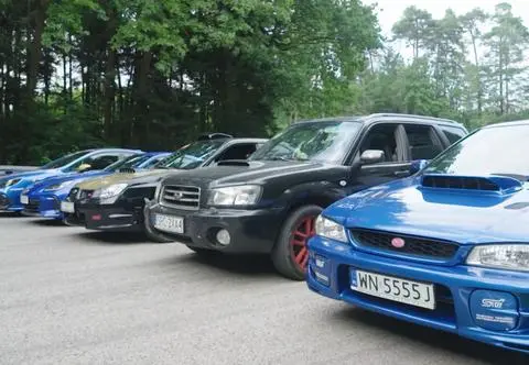 Subaru na Torze Kielce. Charakterystyczny bulgot silników bokser