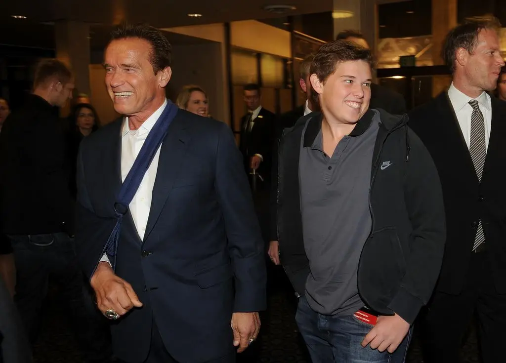 Christopher Schwarzenegger i Arnold Schwarzenegger 