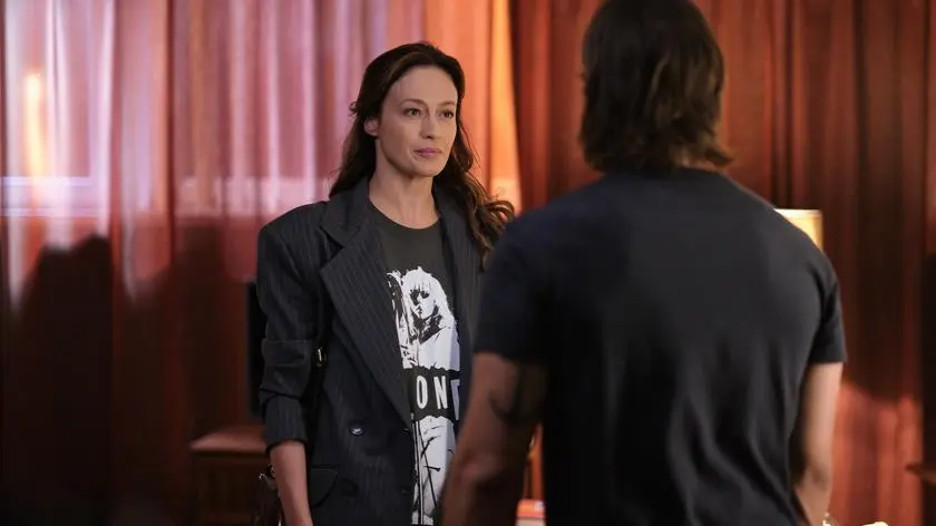 Tajemnica zawodowa: Julia (Magdalena Różczka), Miller (Piotr Stramowski)