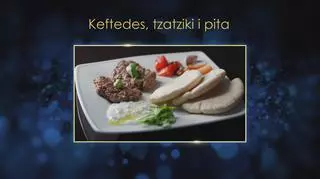Marta i Michał: Keftedes, tzatziki i pita, czyli warzywa grillowane i „keftedes”: greckie kotleciki z ziołami podawane z sosem tzatziki