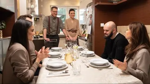 Ugotowani w parach: Kolacja u Patrycji i Roberta. Sernik z rodzynkami czy bez?