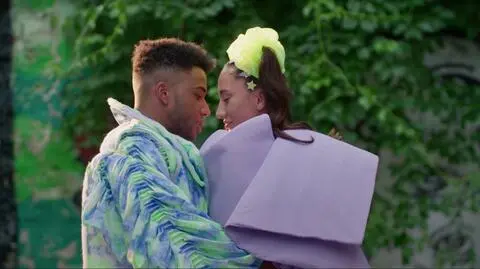 Top Model PRZED EMISJĄ W TV: Klaudia i Adrian zagrali romantyczną scenę w filmie