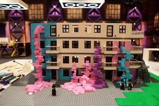 Lego Masters: odcinek 1, zadanie 1 - Kasia i Daniel