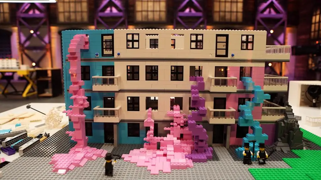 Lego Masters: odcinek 1, zadanie 1 - Kasia i Daniel