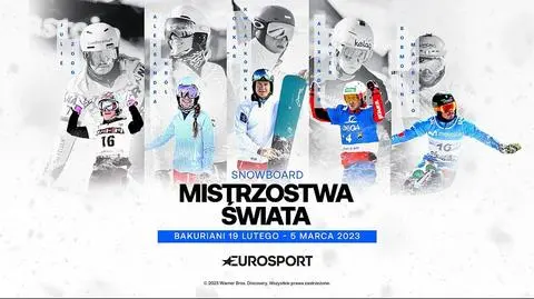 Mistrzostwa świata w snowboardzie na żywo tylko na antenach Eurosportu i w Playerze