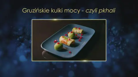 Magda i Bacho: Gruzińskie kulki mocy, czyli pkhali i bakłażan nadziewane orzechami i granatem