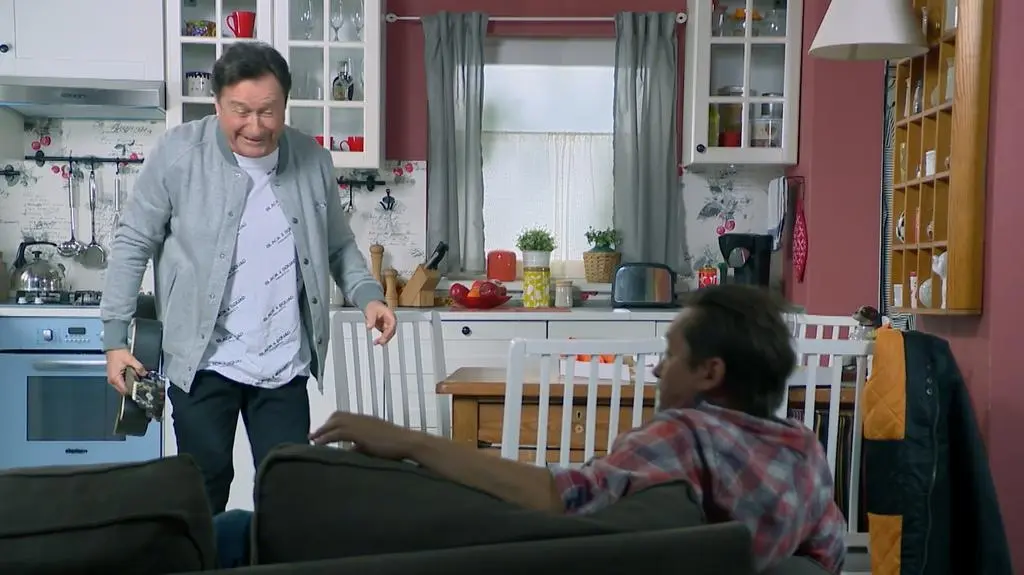 Kadr z odcinka serialu TVN "Na Wspólnej".
