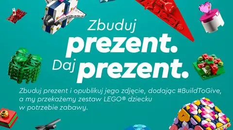 Zbuduj prezent, by przekazać go razem z Grupą LEGO i pomóc dwóm milionom dzieci