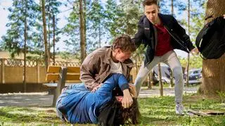 Kadr z odcinka serialu TVN, Na Wspólnej. Emisja od poniedziałku do czwartku o 20.15 w TVN.