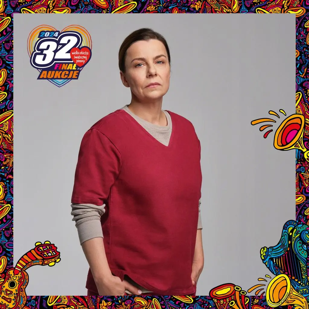 Agata Kulesza dla WOŚP