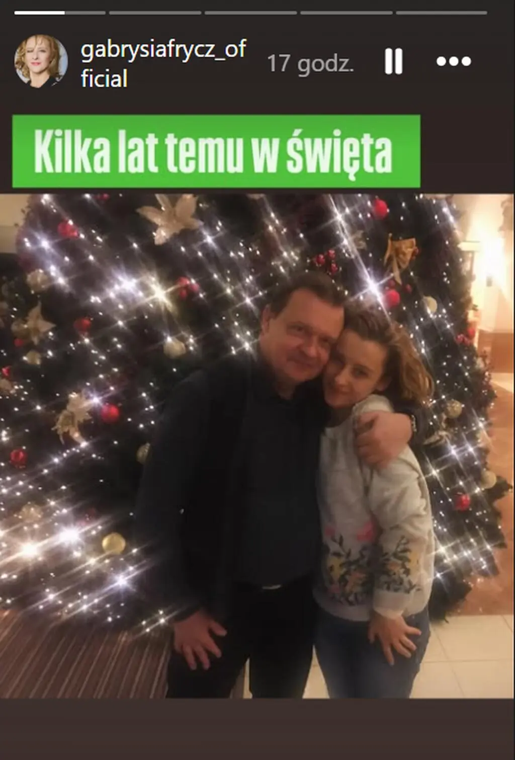 Gabriela Frycz i Jan Frycz