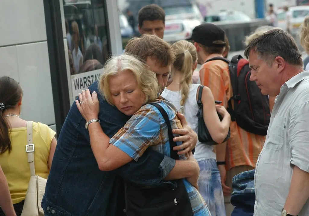 Grzesiek, Maria, Włodek  z "Na Wspólnej"