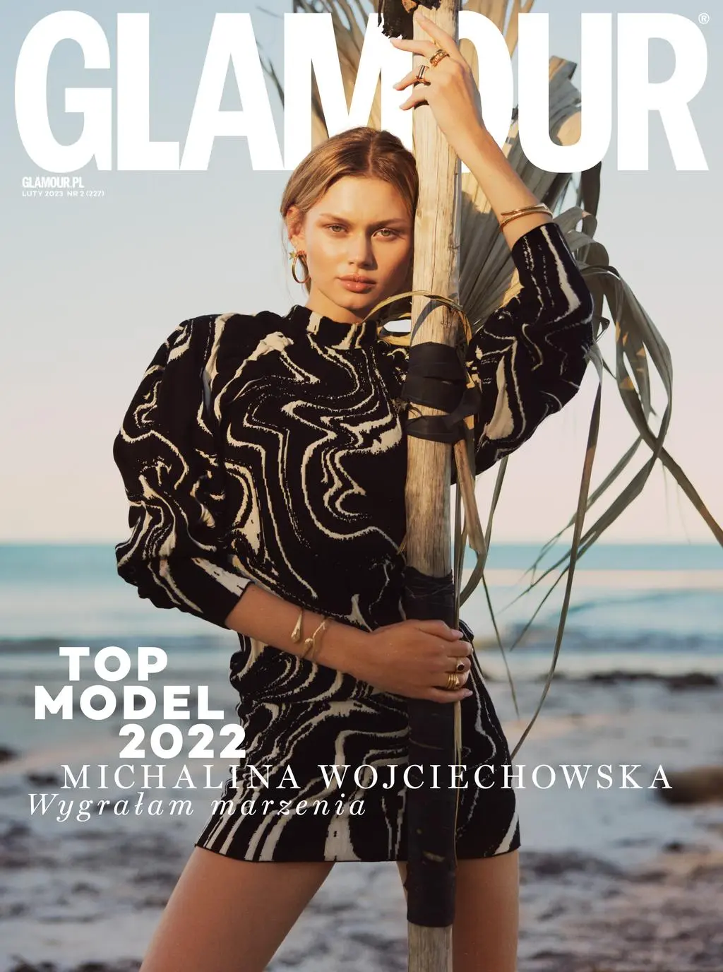 Top Model: Michalina Wojciechowska na okładce Glamour