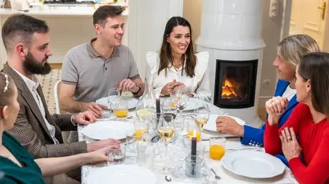 Ugotowani w parach: Przystawka Kasi i Kamila powaliła gości. Domowy chleb i trufle zrobiły robotę