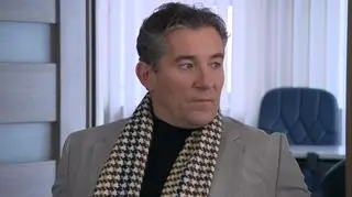 Kadr z serialu Na Wspólnej, odcinek 3597. Lew (Przemysław Sadowski)