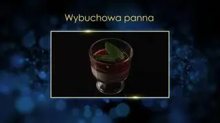 Marzena i Konrad: WYBUCHOWA PANNA, czyli kokosowa panna cotta z galaretką z granatu 