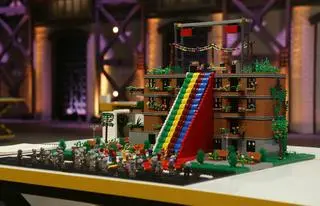 Lego Masters: odcinek 1, zadanie 1 - Adam i Mateusz