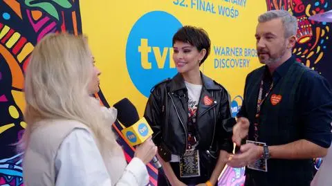 WOŚP 2024: Dorota Gardias, Krzysztof Skórzyński