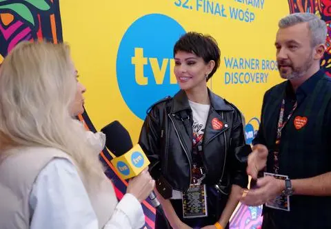 "Wszyscy są razem, wszyscy chcą pomóc". Dorota Gardias i Krzysztof Skórzyński wspominają WOŚP