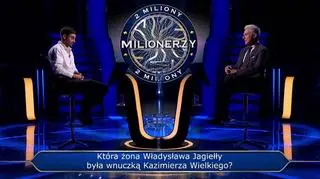 Milionerzy: Kto był wnuczką Kazimierza Wielkiego?