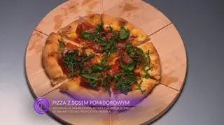 Maja Klejnot: Pizza z sosem pomidorowym