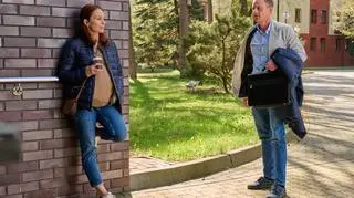 Kadr z odcinka 3666 serialu TVN "Na Wspólnej". 