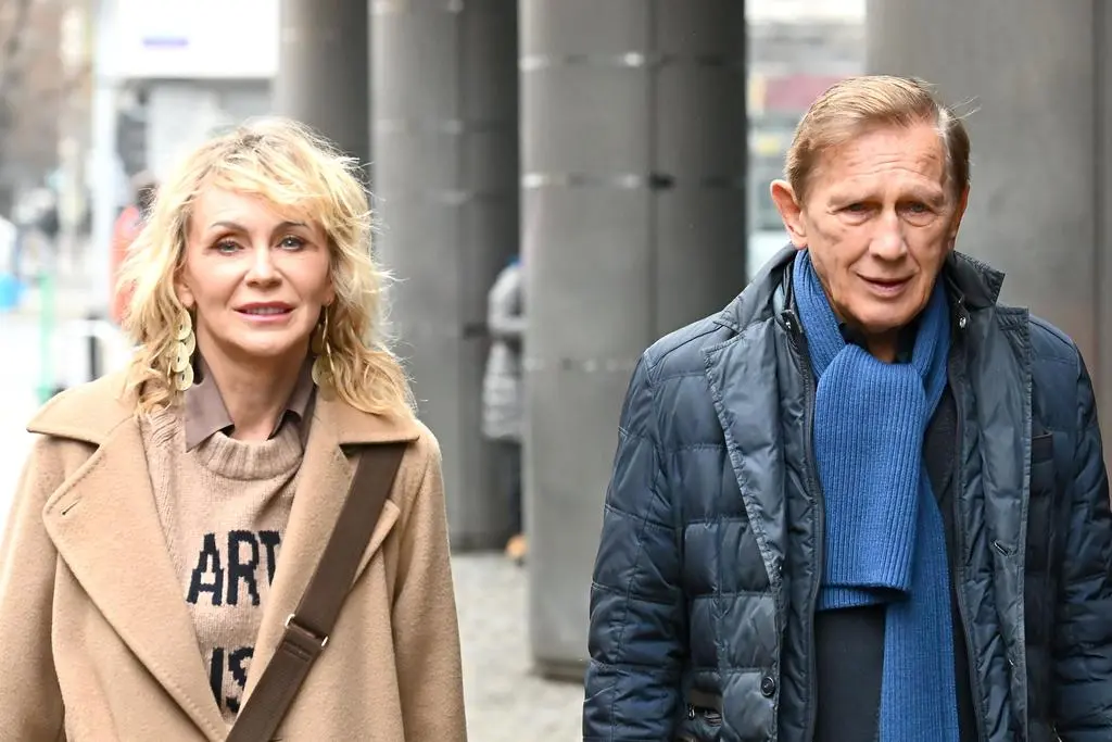 Jan Englert i Beata Ścibakówna 