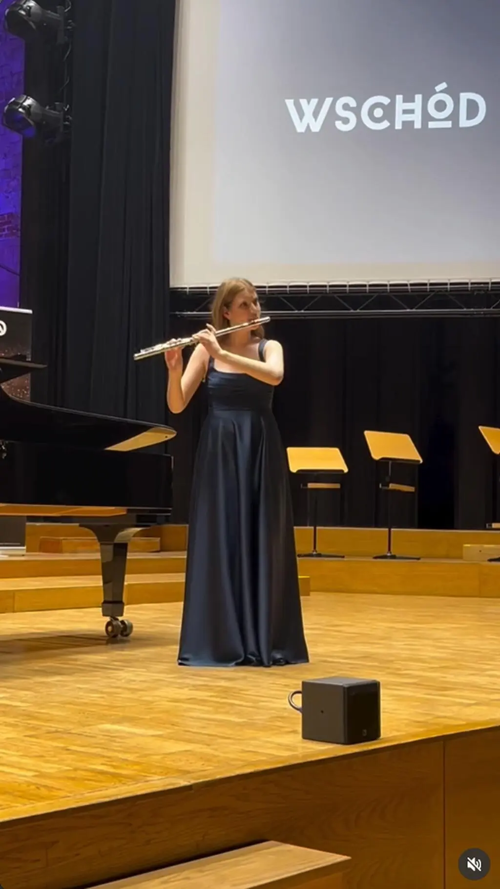 Janina Dowbor na koncercie Wschód Gwiazd w Filharmonii Lubelskiej 