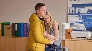 Kadr z odcinka 3793 serialu TVN "Na Wspólnej".