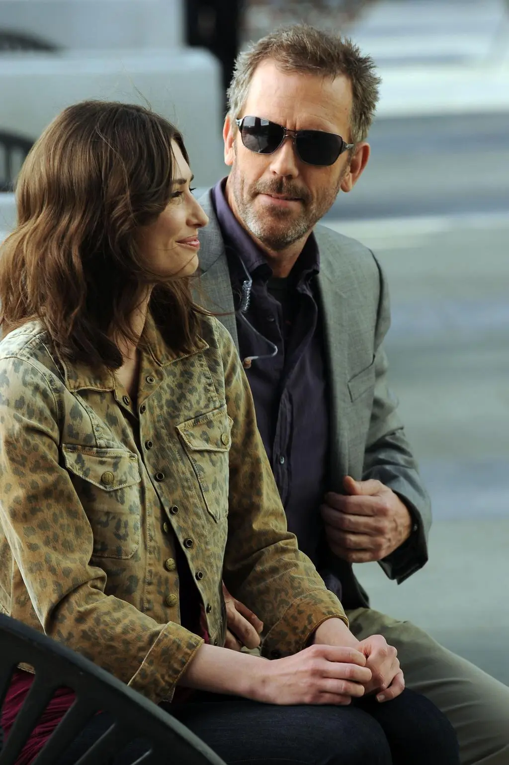 Karolina Wydra i Hugh Laurie