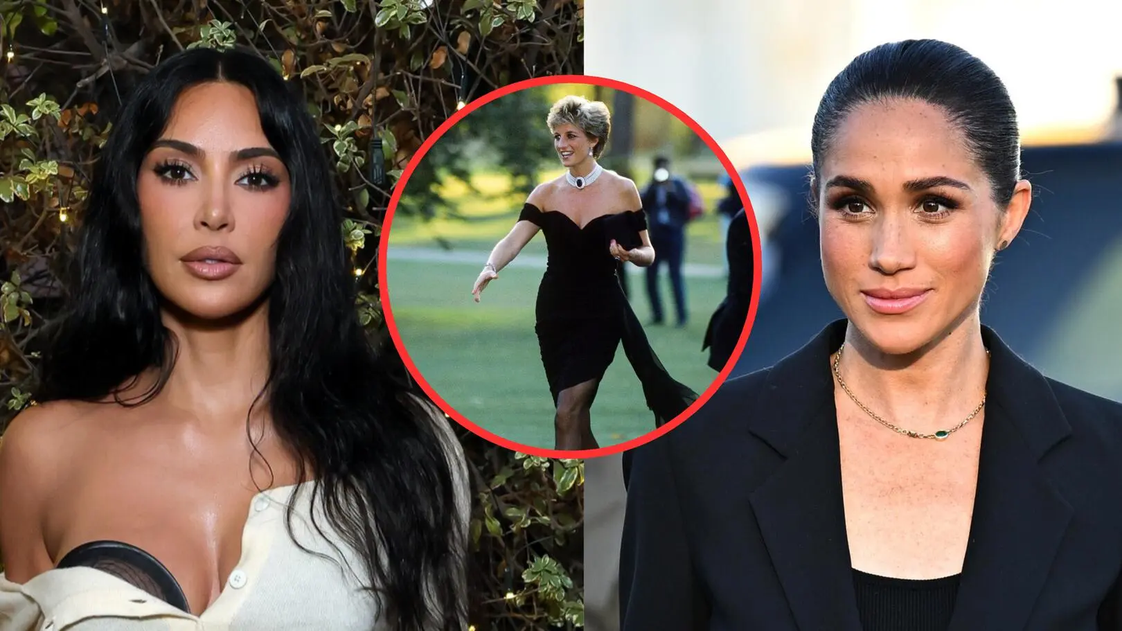 Meghan Markle i Kim Kardashian stoczą walkę o sukienkę księżnej Diany? Padła konkretna kwota