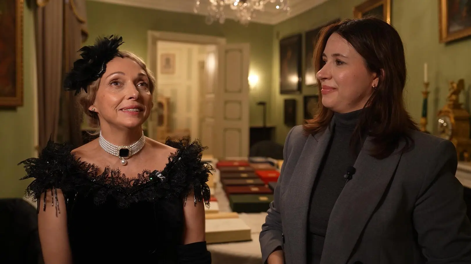 Kinga Dębska o roli baronowej Rzeżuchowskiej w filmie "Lalka". "To jest bardzo wzbogacające"