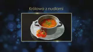 Klaudyna i Rafał: Królowa z nudlami, czyli zupa pomidorowa ze swojskim makaronem